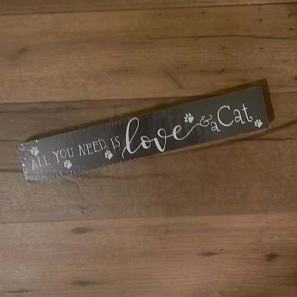 ALL YOU NEED IS LOVE AND A CAT 💜